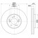 Disque de frein 8DD 355 108-141 Hella