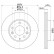 Disque de frein 8DD 355 108-161 Hella