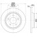 Disque de frein 8DD 355 110-911 Hella