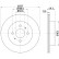 Disque de frein 8DD 355 110-971 Hella