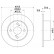 Disque de frein 8DD 355 111-711 Hella