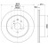 Disque de frein 8DD 355 112-881 Hella