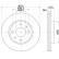 Disque de frein 8DD 355 112-951 Hella