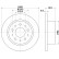 Disque de frein 8DD 355 113-731 Hella