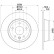 Disque de frein 8DD 355 113-841 Hella