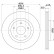 Disque de frein 8DD 355 114-601 Hella