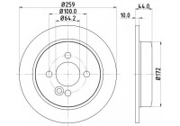 Disque de frein 8DD 355 115-261 Hella