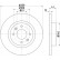 Disque de frein 8DD 355 115-271 Hella