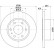 Disque de frein 8DD 355 115-521 Hella
