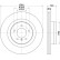 Disque de frein 8DD 355 115-961 Hella