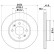 Disque de frein 8DD 355 116-561 Hella