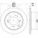 Disque de frein 8DD 355 116-571 Hella
