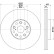 Disque de frein 8DD 355 116-911 Hella