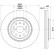 Disque de frein 8DD 355 116-921 Hella