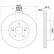 Disque de frein 8DD 355 116-981 Hella