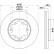 Disque de frein 8DD 355 117-421 Hella
