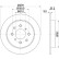 Disque de frein 8DD 355 117-871 Hella, Vignette 4