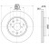 Disque de frein 8DD 355 117-881 Hella