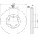 Disque de frein 8DD 355 118-421 Hella