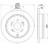 Disque de frein 8DD 355 118-901 Hella
