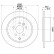 Disque de frein 8DD 355 118-911 Hella