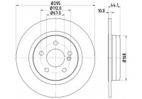 Disque de frein 8DD 355 119-421 Hella