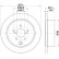 Disque de frein 8DD 355 120-341 Hella