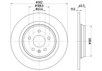 Disque de frein 8DD 355 120-371 Hella