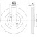 Disque de frein 8DD 355 120-401 Hella