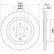 Disque de frein 8DD 355 120-551 Hella