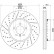Disque de frein 8DD 355 120-771 Hella