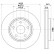 Disque de frein 8DD 355 122-681 Hella