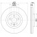 Disque de frein 8DD 355 123-111 Hella