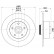 Disque de frein 8DD 355 123-171 Hella