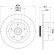 Disque de frein 8DD 355 123-371 Hella