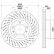 Disque de frein 8DD 355 125-031 Hella