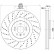 Disque de frein 8DD 355 125-041 Hella