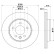 Disque de frein 8DD 355 125-571 Hella