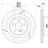 Disque de frein 8DD 355 126-441 Hella