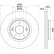 Disque de frein 8DD 355 126-541 Hella