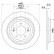 Disque de frein 8DD 355 126-681 Hella