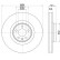 Disque de frein 8DD 355 126-691 Hella