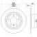 Disque de frein 8DD 355 126-741 Hella