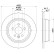 Disque de frein 8DD 355 126-781 Hella