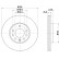 Disque de frein 8DD 355 127-381 Hella