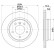 Disque de frein 8DD 355 127-401 Hella