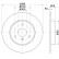 Disque de frein 8DD 355 127-411 Hella