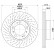 Disque de frein 8DD 355 127-501 Hella