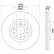 Disque de frein 8DD 355 127-591 Hella