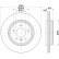 Disque de frein 8DD 355 127-611 Hella